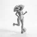 Mô Hình Nữ Vận Động Viên Bóng Đá In 3D Sống Động - Thumbnail 2
