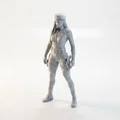 Mô hình 3D nữ quân nhân mặc bodysuit (Soldier In Bodysuit Female Figurine) - Thumbnail 1