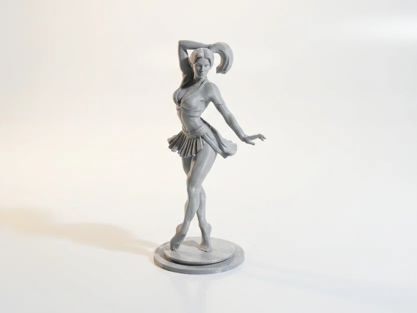 Mô hình Nữ chiến binh Spartan múa Ballet - File in 3D (STL) - Image 1
