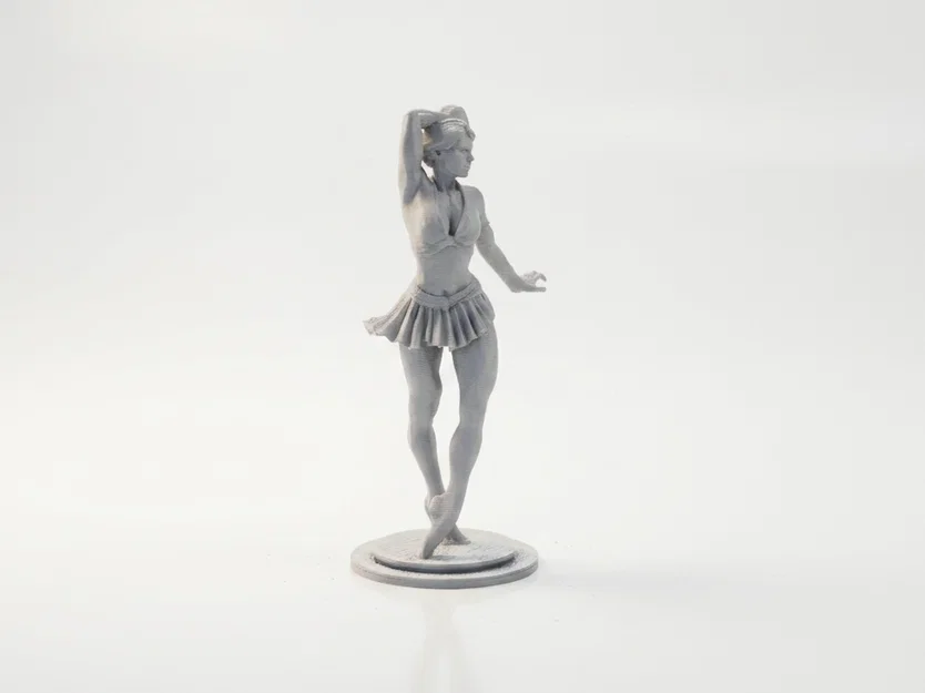 Mô hình Nữ chiến binh Spartan múa Ballet - File in 3D (STL) - Image 2