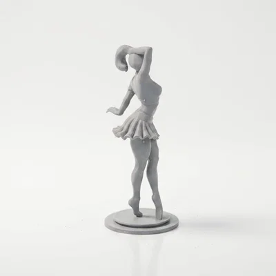Mô hình Nữ chiến binh Spartan múa Ballet - File in 3D (STL)