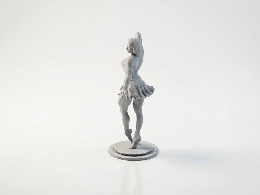Mô hình Nữ chiến binh Spartan múa Ballet - File in 3D (STL) - Image 4