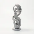 Tượng Điêu Khắc Spiral Lady – Mẫu Hình Người Thanh Lịch In 3D - Thumbnail 2