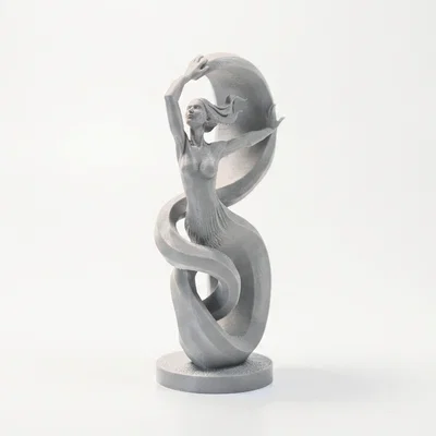 Tượng Điêu Khắc Spiral Lady – Mẫu Hình Người Thanh Lịch In 3D