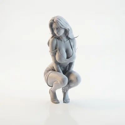 Tượng Nữ Nhân Nghệ Thuật - Mẫu In 3D Sưu Tầm