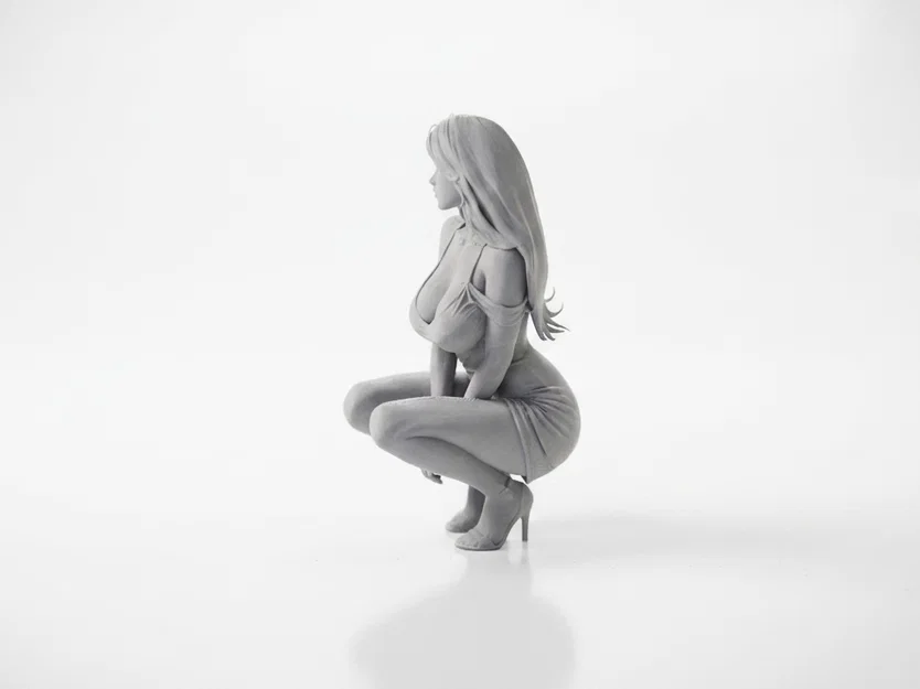 Tượng Nữ Nhân Nghệ Thuật - Mẫu In 3D Sưu Tầm - Image 4