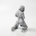 Mô hình Nữ nhân vật Ngồi xổm in 3D (STL) - Thumbnail 1