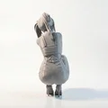 Mô hình 3D tượng cô gái ngồi xổm - Tượng nữ nghệ thuật - Thumbnail 3