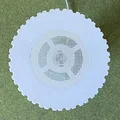 Đèn bàn hiện đại – Chao đèn xếp ly với đế đa giác - Thumbnail 8