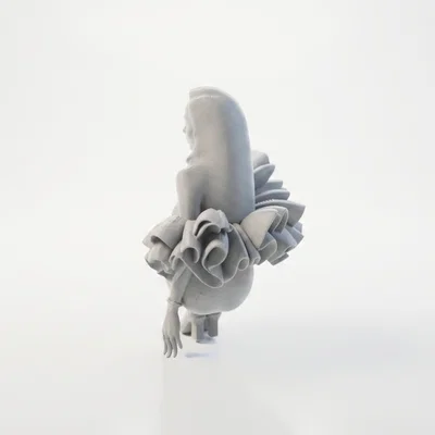 Tượng Nữ Điêu Khắc Thanh Lịch - Mẫu In 3D Độc Đáo