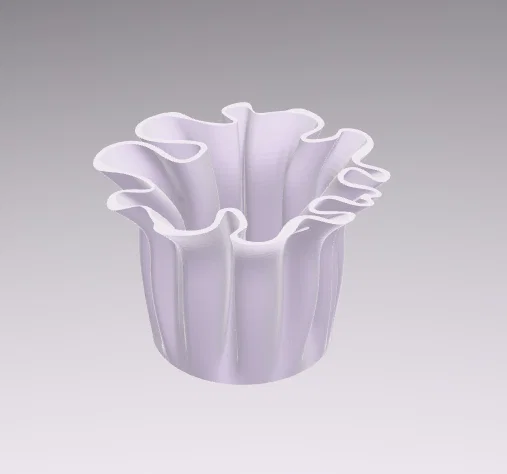 Bloom Vase – Bình Hoa Họa Tiết Hữu Cơ - Image 2