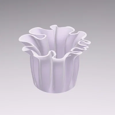 Bloom Vase – Bình Hoa Họa Tiết Hữu Cơ