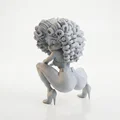 Mô hình 3D tượng cô gái ngồi xổm (Squatting Lady) - Thumbnail 1
