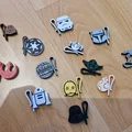 Bộ đánh dấu ly hình Star Wars - Thumbnail 2