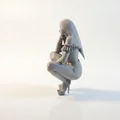 Mô hình tượng nữ ngồi xổm - File in 3D nghệ thuật - Thumbnail 4