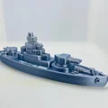 Mô hình tàu chiến mini phong cách Thế chiến II để bàn (Toy Battleship) - Thumbnail 1