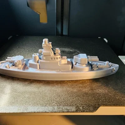 Mô hình tàu chiến mini phong cách Thế chiến II để bàn (Toy Battleship)