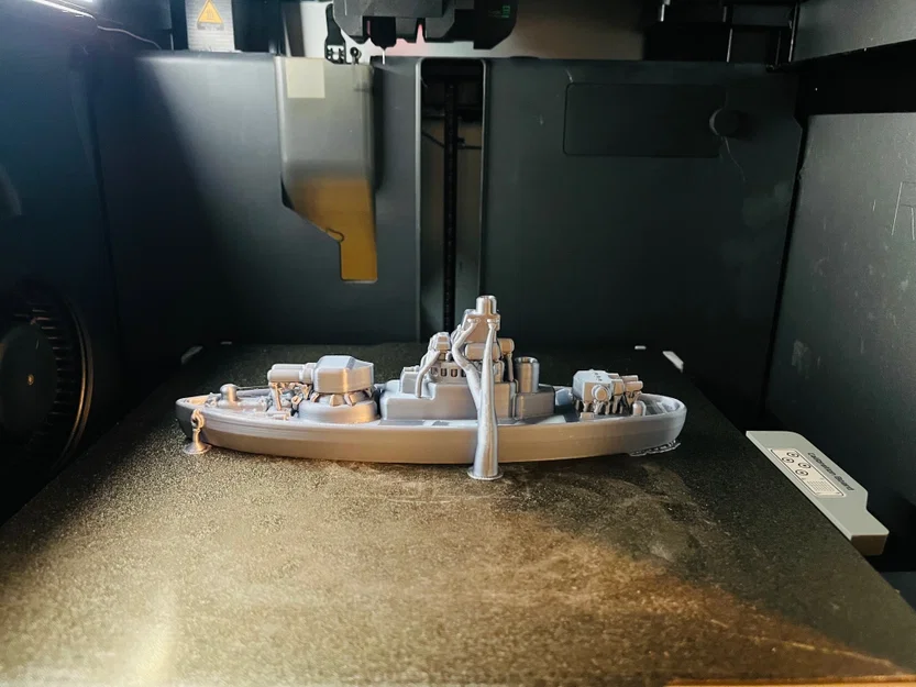 Mô hình tàu chiến mini phong cách Thế chiến II để bàn (Toy Battleship) - Image 3