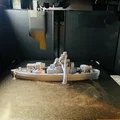 Mô hình tàu chiến mini phong cách Thế chiến II để bàn (Toy Battleship) - Thumbnail 3
