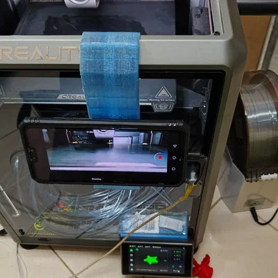 Giá đỡ điện thoại và cuộn nhựa tối ưu cho Creality K1 và K1c