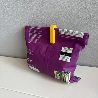 Kẹp miệng túi (Bag Clip) 3D: Nhỏ gọn, in nhanh chỉ trong 7 phút