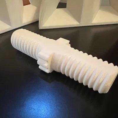 Trục vít hợp nhất cho dụng cụ nong mũ - Thiết kế 3D bền chắc