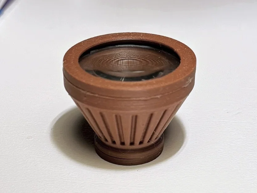 Bộ tụ quang hai thấu kính (tiêu cự f = 9mm) - Image 1