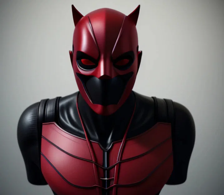 Mô hình Daredevil 3D: Tượng nhân vật Marvel sắc nét cho fan cứng - Image 1