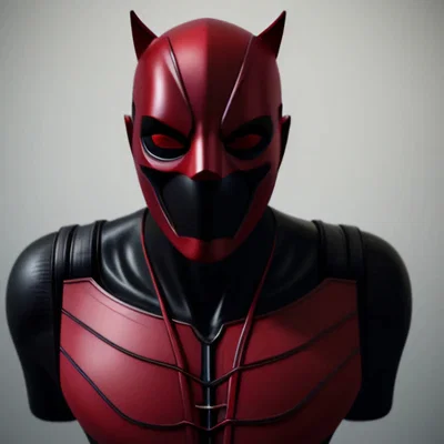 Mô hình Daredevil 3D: Tượng nhân vật Marvel sắc nét cho fan cứng