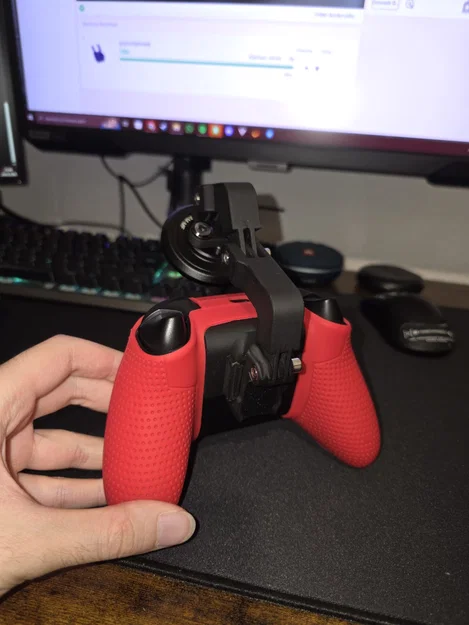 Nắp pin tay cầm Xbox tích hợp ngàm gắn điện thoại Gopro Quick-Release - Image 1