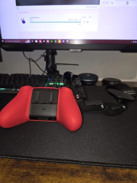 Nắp pin tay cầm Xbox tích hợp ngàm gắn điện thoại Gopro Quick-Release - Image 3