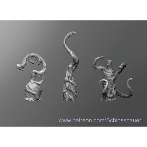 Mô hình Amber Ooze in 3D cho trò chơi tabletop D&D và Pathfinder - Image 1