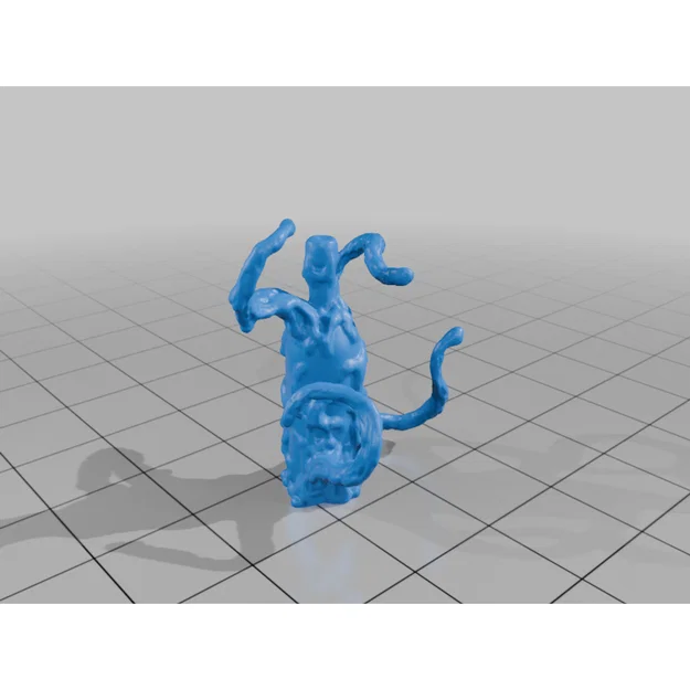 Mô hình Amber Ooze in 3D cho trò chơi tabletop D&D và Pathfinder - Image 2