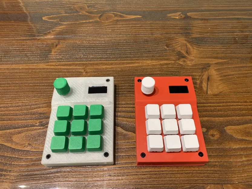 Macropad 3x3 với màn hình và núm xoay (Mã nguồn mở) - Image 1