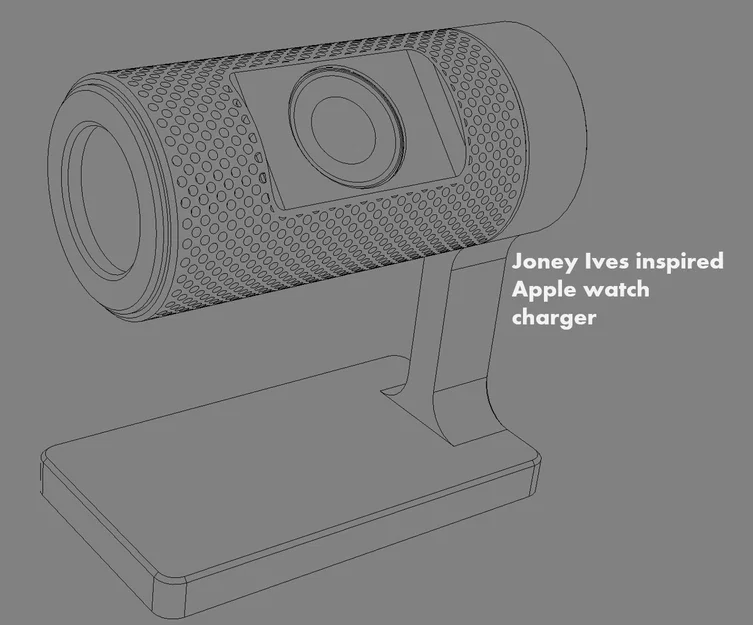 Đế sạc Apple Watch (Applewatch Dock) lấy cảm hứng từ Jony Ive - Image 4
