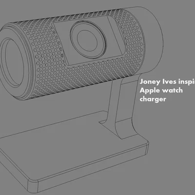 Đế sạc Apple Watch (Applewatch Dock) lấy cảm hứng từ Jony Ive