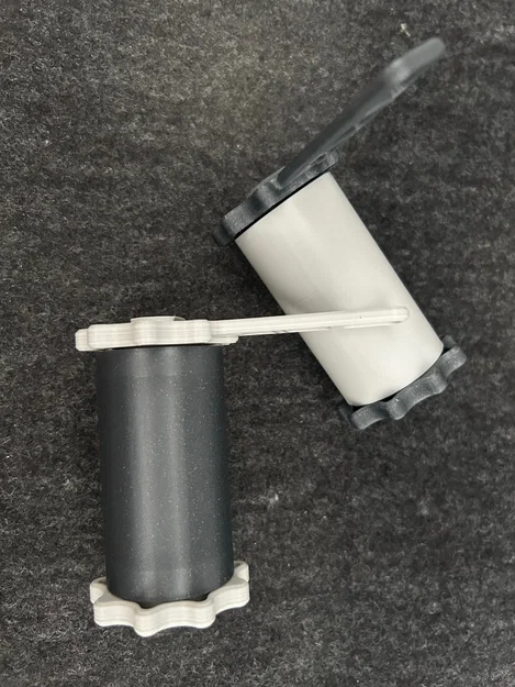Giá đỡ cuộn nhựa PolyDryer, trục bạc đạn, chốt - Image 5
