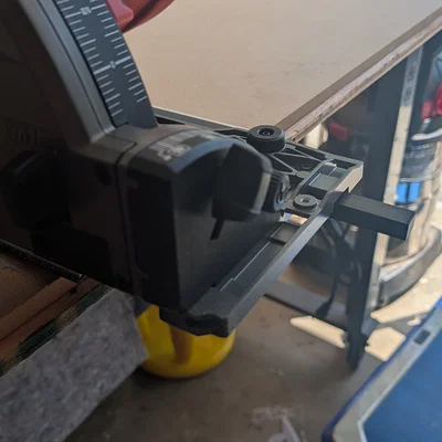 Jig hỗ trợ cắt dải chống mẻ cho thanh ray máy cưa Milwaukee - Bản mở rộng 130mm