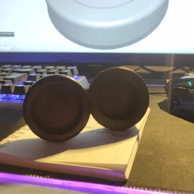 Mẫu tay nắm cửa lùa tròn 50mm tự in 3D đơn giản bền chắc