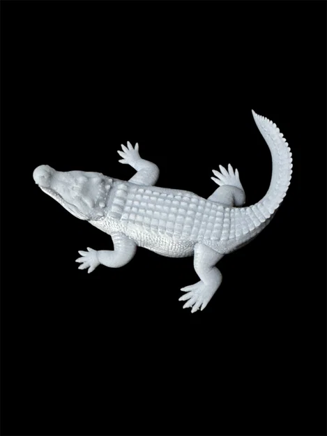 Mô hình Cá sấu nước mặn (Saltwater Crocodile) - Image 1