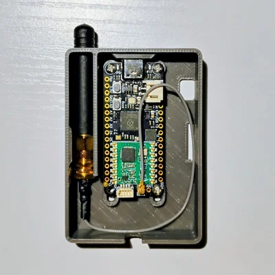 Vỏ hộp cho RP2040 Radio Fruit (Adafruit Feather RP2040 kèm RFM69)