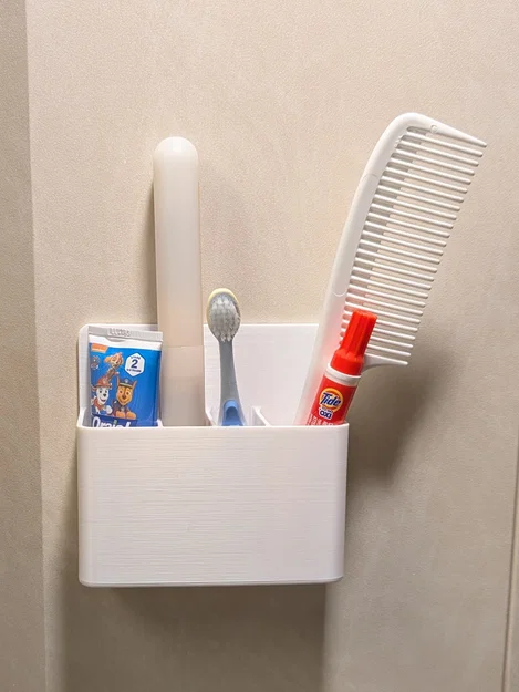 Đồ gác bàn chải đánh răng nam châm - Image 1