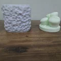 Mô hình cây Lithops kèm chậu - Thumbnail 2