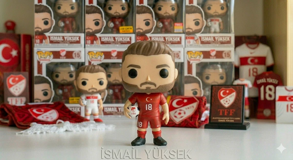 Mô hình 3D Funko Pop cầu thủ İsmail Yüksek ấn tượng - Image 1