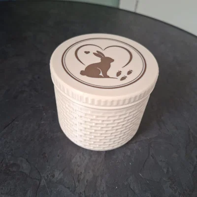 Bunny Treat Keeper – Hộp Đựng Bánh Thưởng Cho Thỏ
