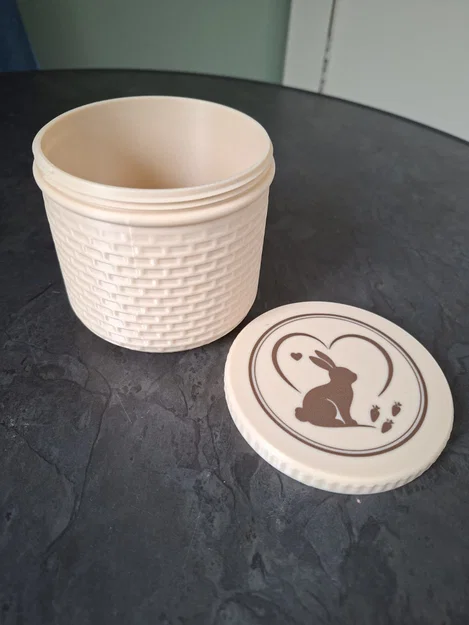 Bunny Treat Keeper – Hộp Đựng Bánh Thưởng Cho Thỏ - Image 3