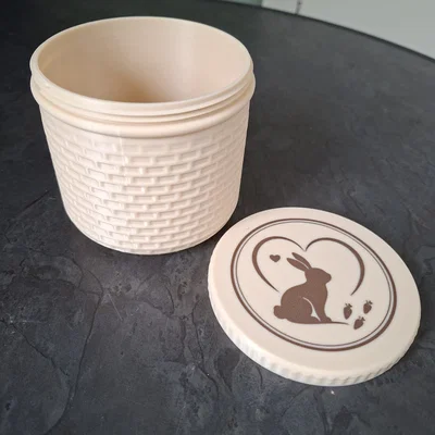 Bunny Treat Keeper – Hộp Đựng Bánh Thưởng Cho Thỏ