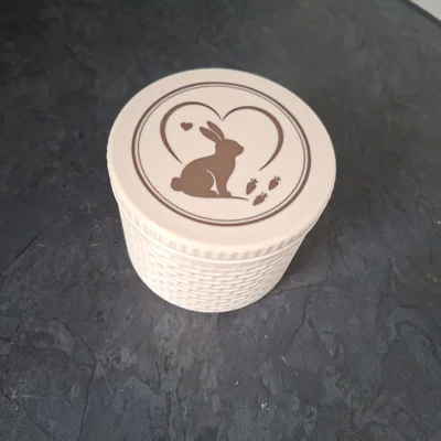 Bunny Treat Keeper – Hộp Đựng Bánh Thưởng Cho Thỏ