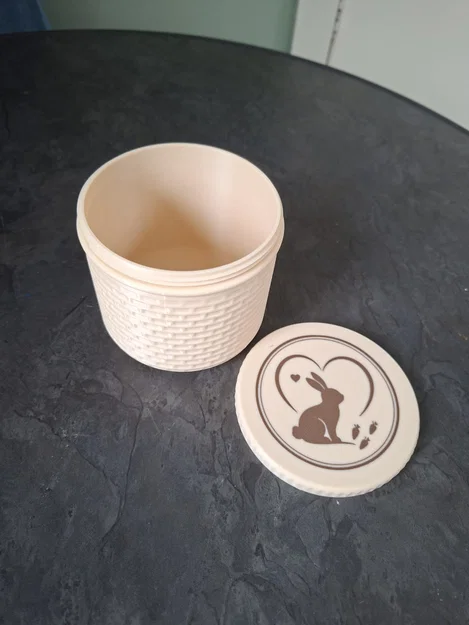 Bunny Treat Keeper – Hộp Đựng Bánh Thưởng Cho Thỏ - Image 6