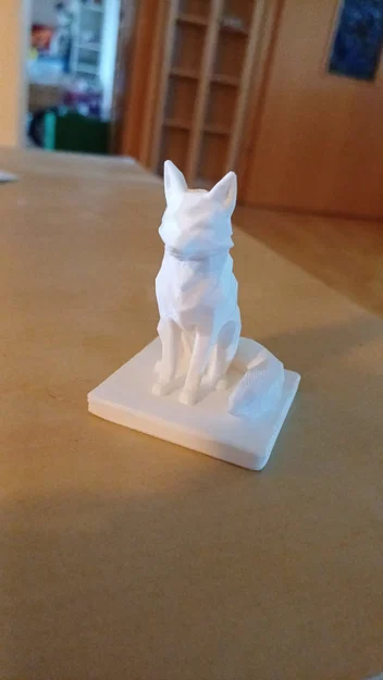 Tượng Cáo Phong Cách Hiện Đại: Mô Hình Trang Trí In 3D Độc Đáo - Image 1